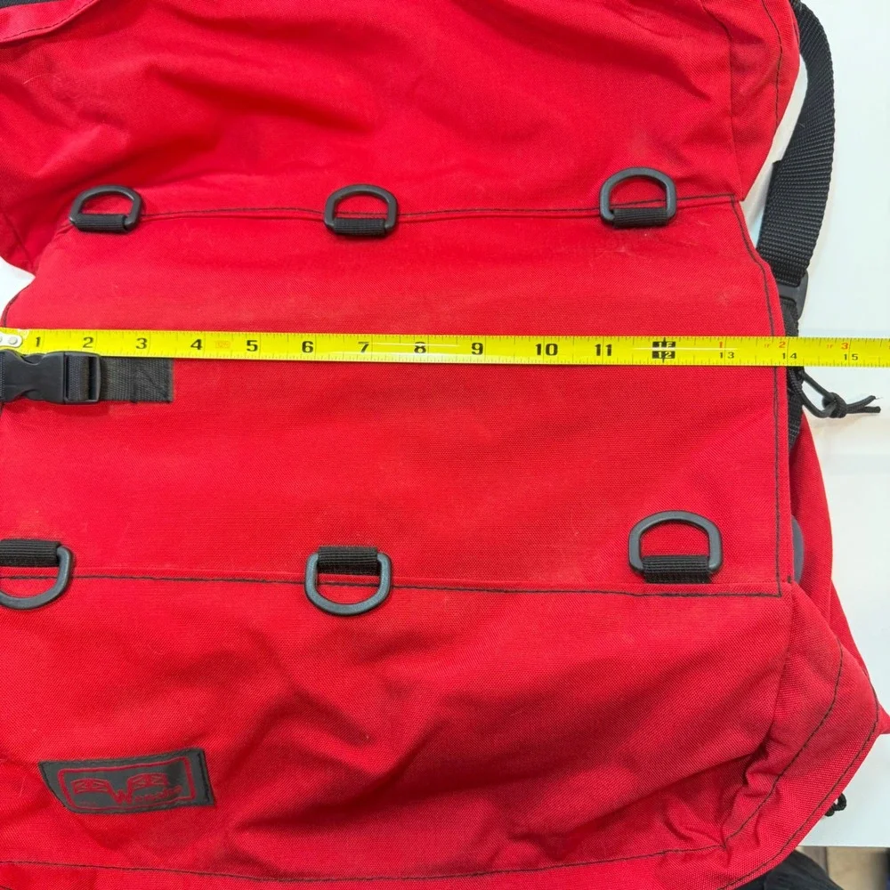 Wenaha Explorer II Dog Pack Large Red Black Hiking Backpack Saddlebag USA